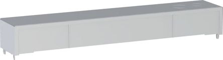 Geberit SPK-Deckel, für Monolith Plus Sanitärmodul, für WC, Farbe silberfarben Bild 1