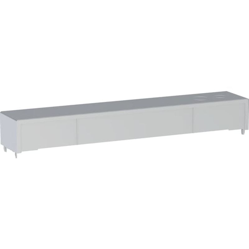 Geberit SPK-Deckel, für Monolith Plus Sanitärmodul, für WC, Farbe silberfarben Bild 1