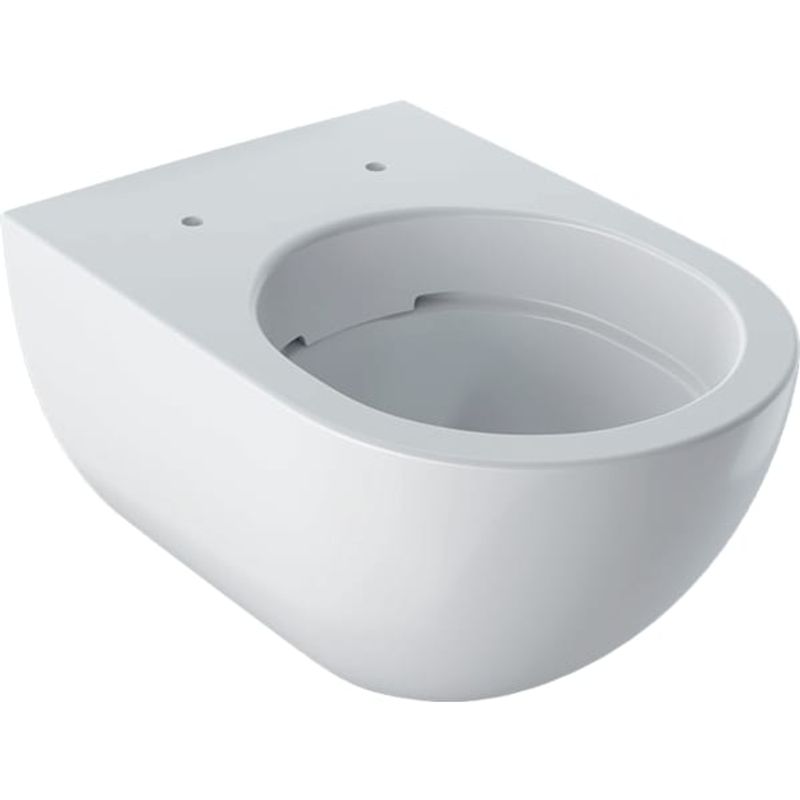 Geberit Wand-Tiefspül-WC, spülrandlos, mit verdeckte Befestigung, KeraTect, 340 x 355 x 510 x 510 mm, Farbe weiß Bild 1
