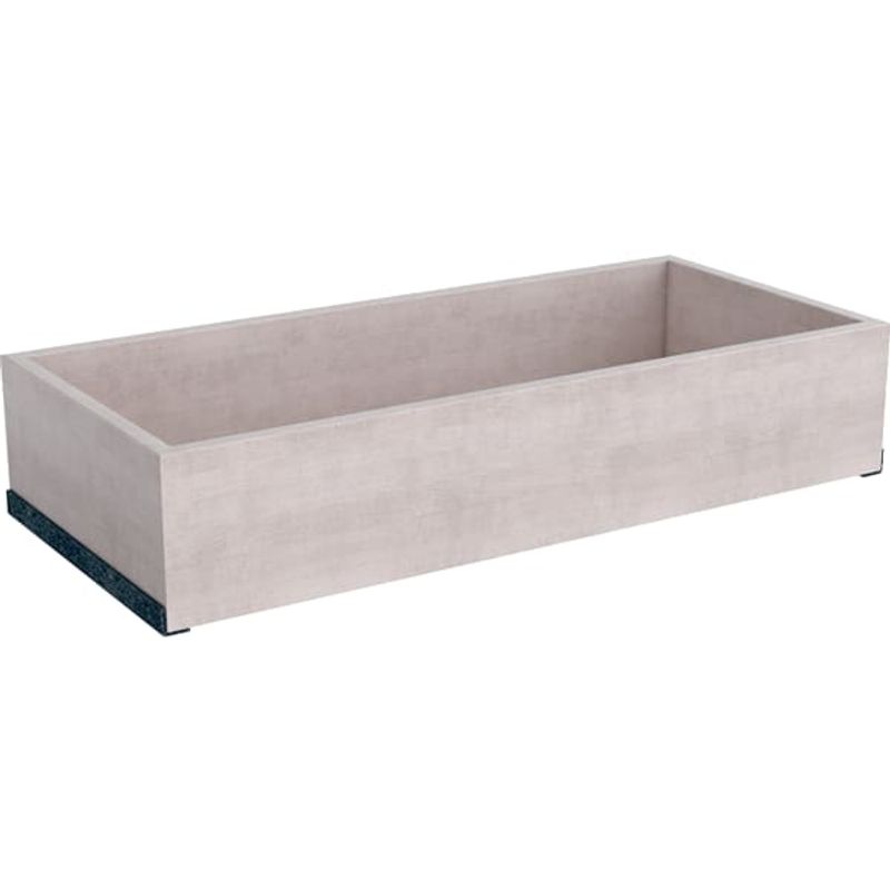Geberit Acanto Schubladeneinsatz, Farbe braun Bild 1