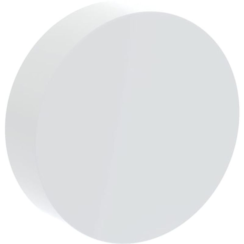 Geberit Betaetigungsrosette und Rosettentraeger für BW-Ablauf mit Drehbetaetig, Farbe weiß Bild 1