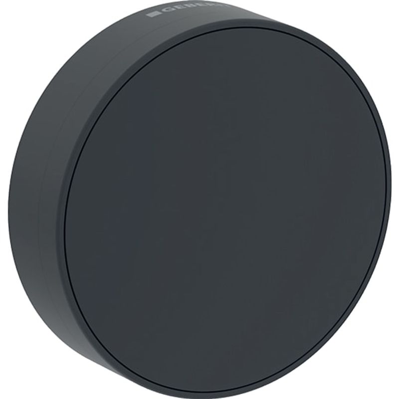 Geberit Betaetigungsrosette, für BW-Ablauf mit Drehbetätigung, Farbe schwarz Bild 1