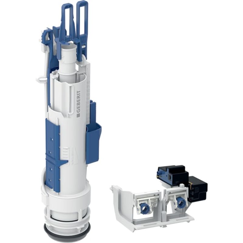 Geberit Hebevorrichtung und Steuereinh, für Taster, Funk,3-4,1 V, für Sigma Unterputz-Spülkasten 12 cm, Farbe braun Bild 1