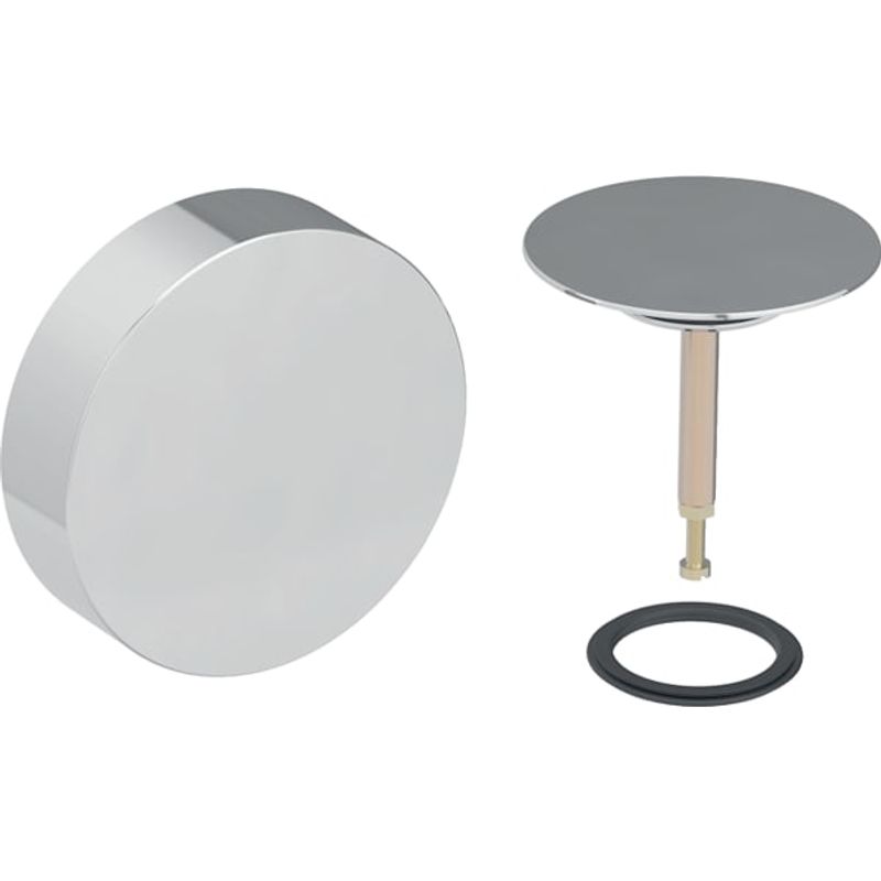 Geberit Fertigbauset, für, für Badewannenablauf, d52-13, Farbe chrom Bild 1