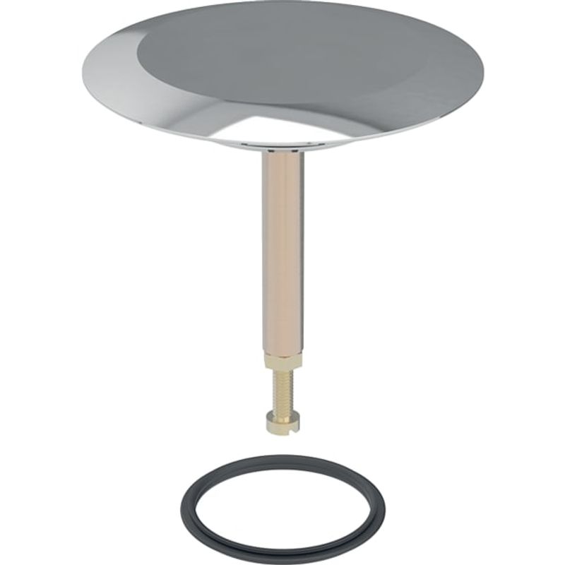 Geberit Ventilstopfen, für Badewannenablauf, mit Druckbetätigung Bild 1