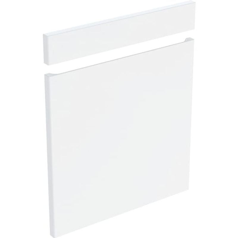 Geberit Schubladenfront Set für RenovaPlan Unterschrank für Waschtisch, B:55, weiss hgl, 550 mm, Farbe weiß lackiert hochglänzend Bild 1