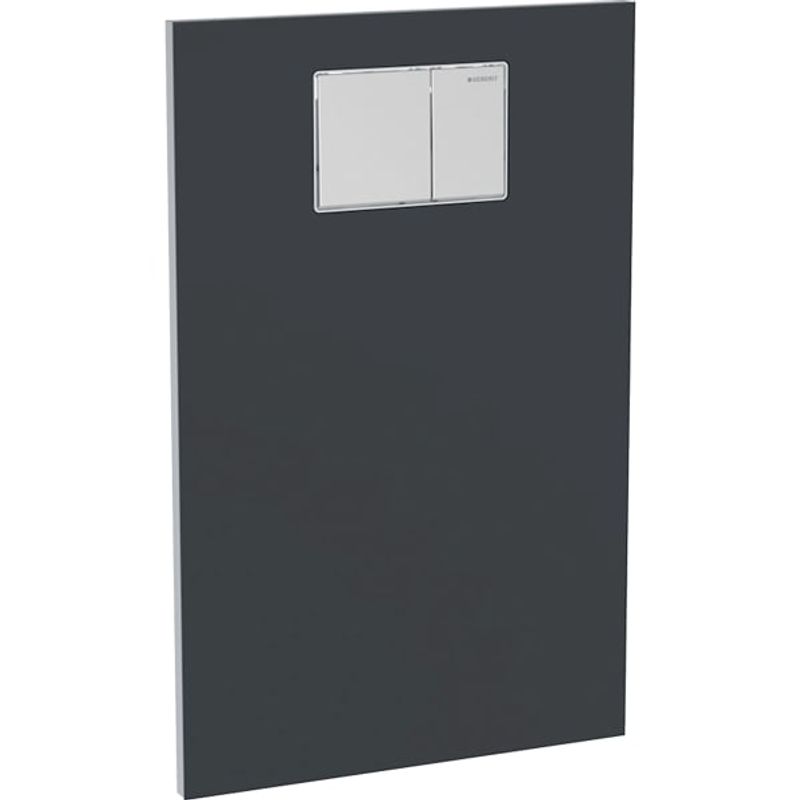 Geberit Designplatte, für AquaClean, für WC-Aufsatz Glas, Farbe schwarz Bild 1