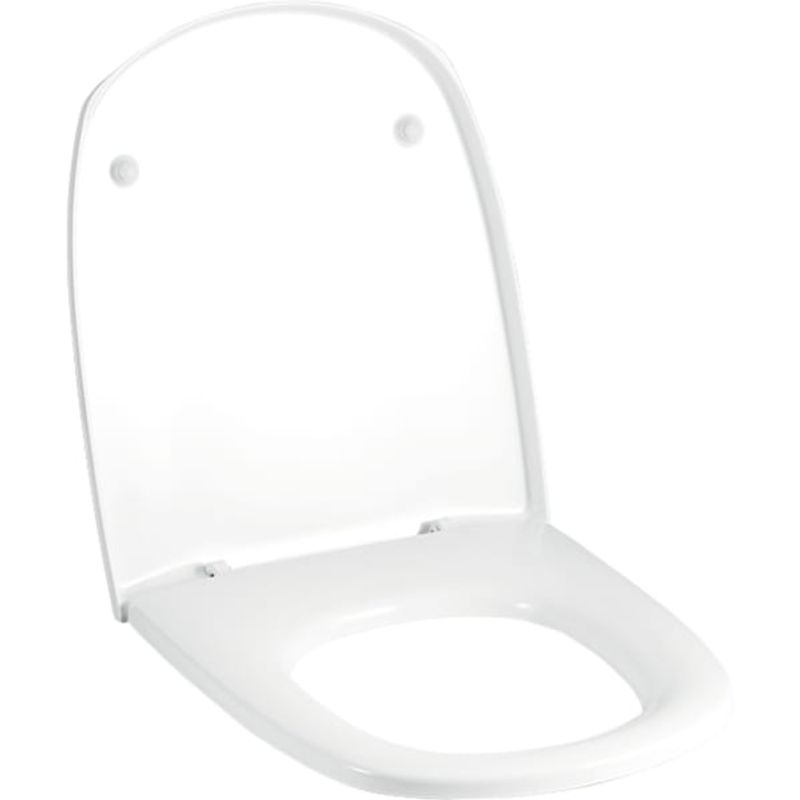 Geberit Vitelle WC-Sitz, weiss Scharniere Edelstahl, Farbe weiß Bild 1