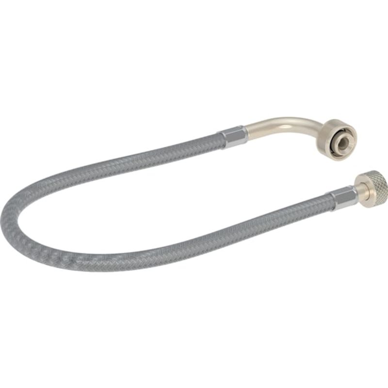 Geberit Panzerschlauch 3/8" - 1/2" 90Grad, für AquaClean Tuma Aufsatz Bild 1