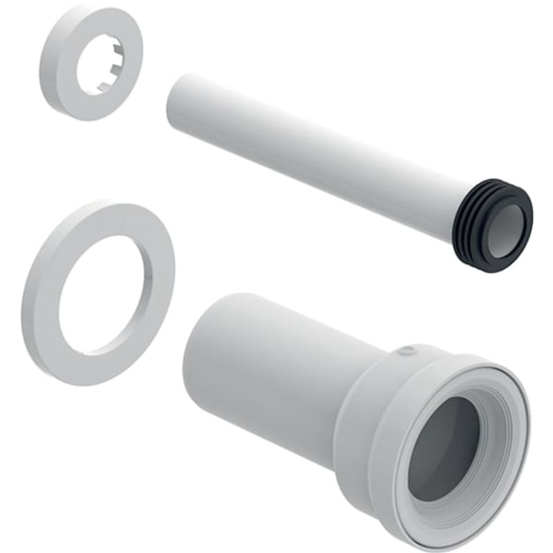 Geberit Anschlussset, für Kinder Stand-WC, d90 / 45, Länge: 25, 90 mm Bild 1