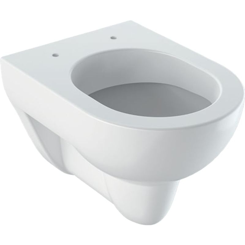 Geberit Wand-Tiefspül-WC, Ausladung 480 mm, 340 x 355 x 480 x 480 mm, Farbe weiß Bild 1