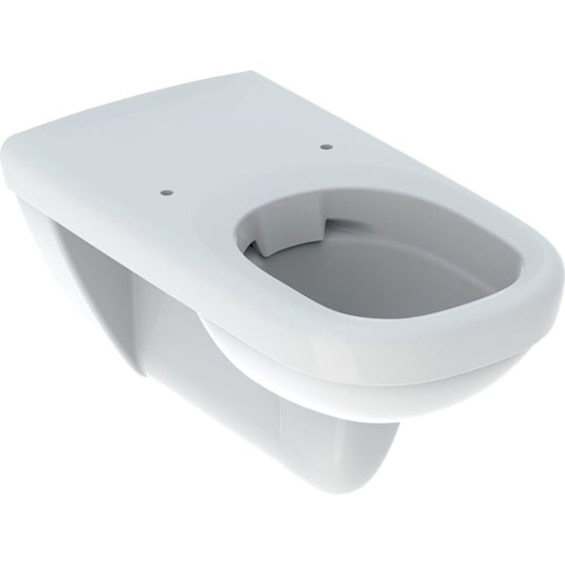 Geberit Square Wand-Tiefspül-WC, spülrandlos, barrierefrei, Ausladung 700 mm, 360 x 390 x 700 mm, Farbe weiß Bild 1