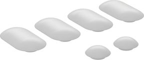 Geberit ONE Set Puffer, für WC-Sitz Bild 1