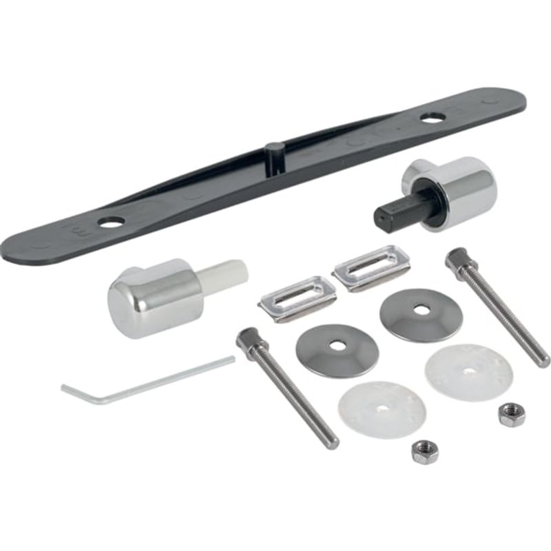Geberit Set Scharniere, für WC-Sitz, mit Absenkautomatik zu 571005 Bild 1
