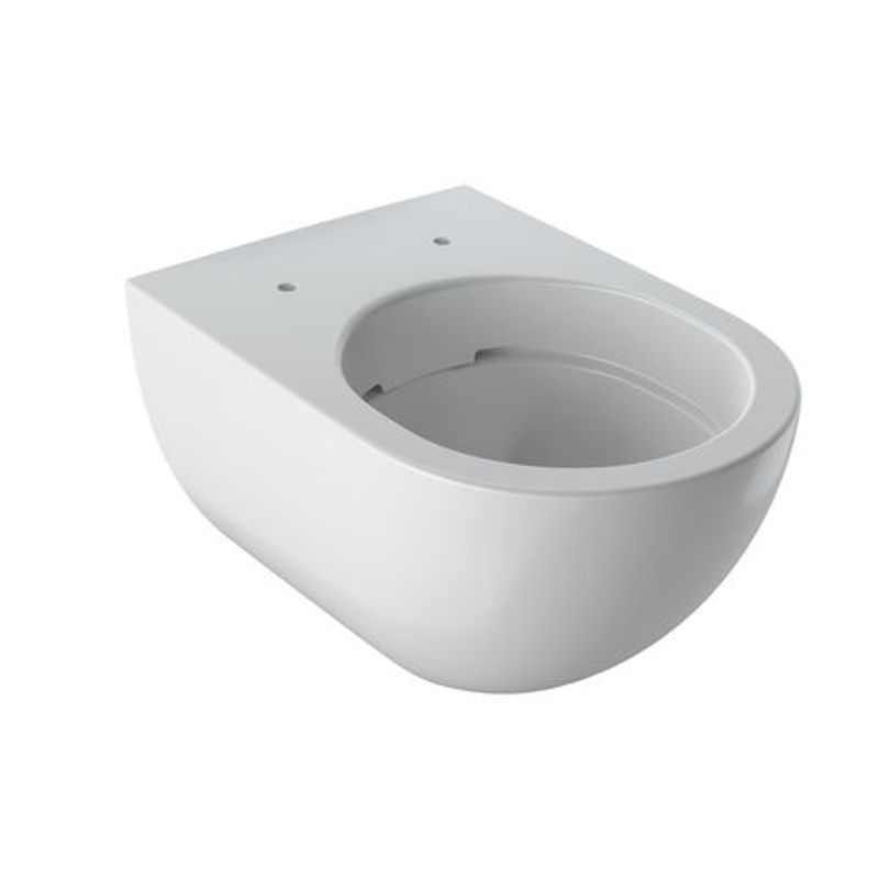 Geberit Acanto Wand-WC Tiefspüler geschlossene Form, Rimfree, Farbe weiß Bild 1