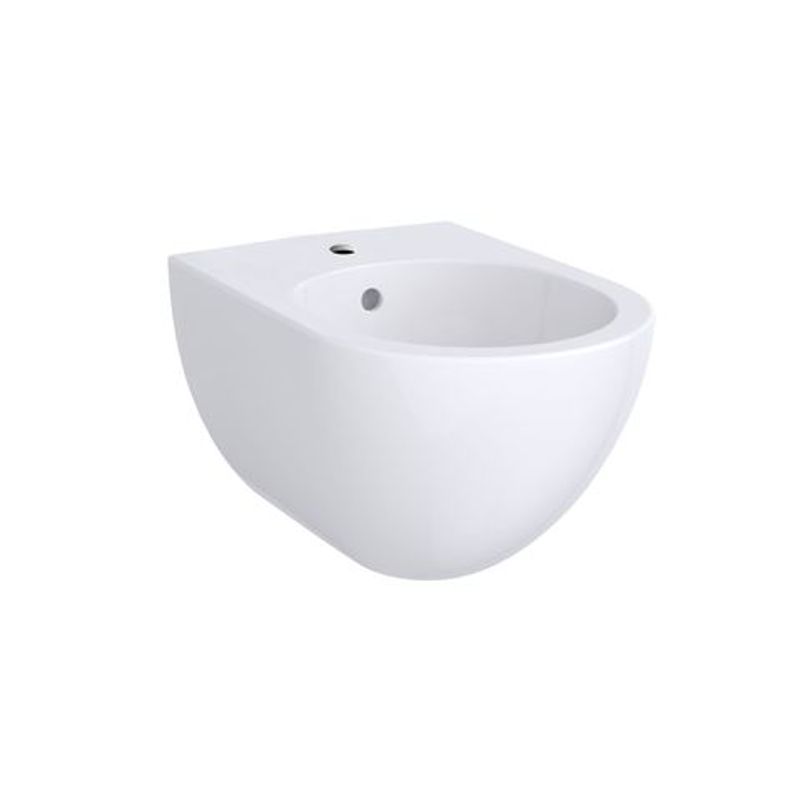 Geberit Acanto Wandbidet, mit Überlauf, KeraTect, Farbe weiß Bild 1