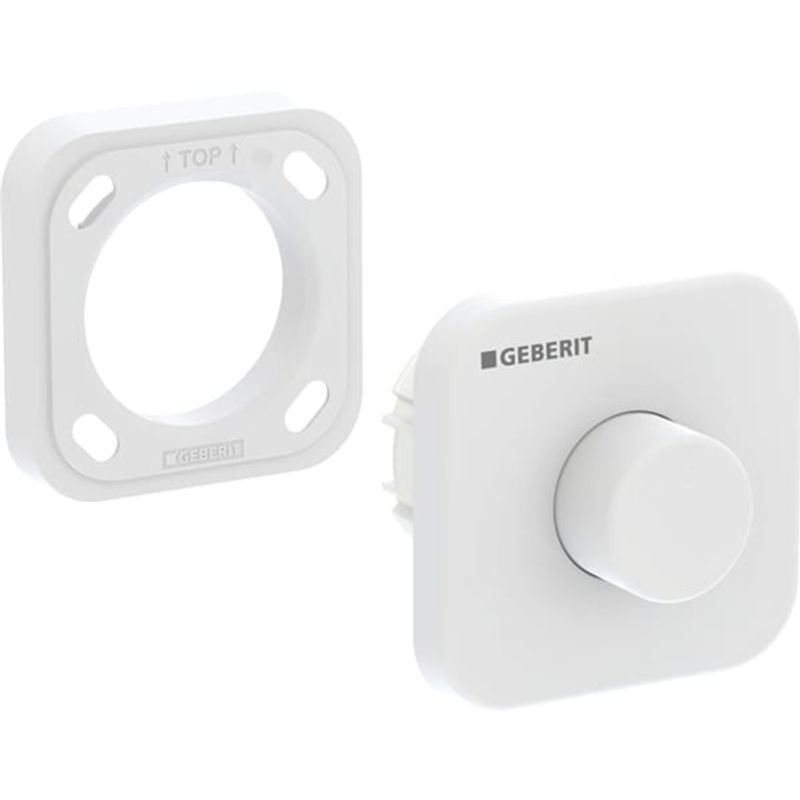 Geberit Handdrücker pneumatisch UP, Farbe weiß Bild 1