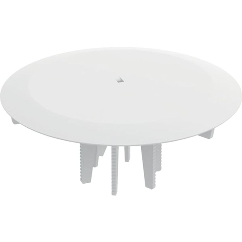 Geberit Ablaufdeckel d90 zu Duschwannenablauf, Farbe weiß Bild 1