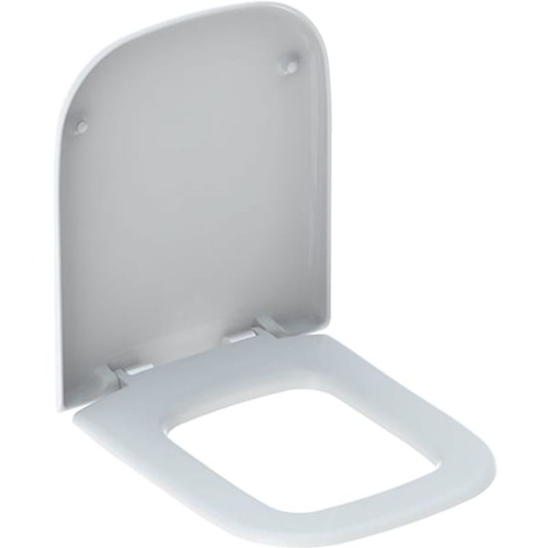 Geberit myDay WC-Sitz, mit Absenkautomatik, 430 x 360 mm, Farbe weiß Bild 1