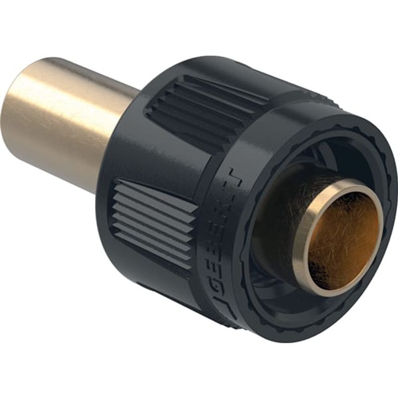 Geberit Mapress Kupfer Pressfitting-Übergang mit MasterFix 15 mm x MF20 mit Einschubende, Rtg, 56 mm, Farbe kupfer Bild 1