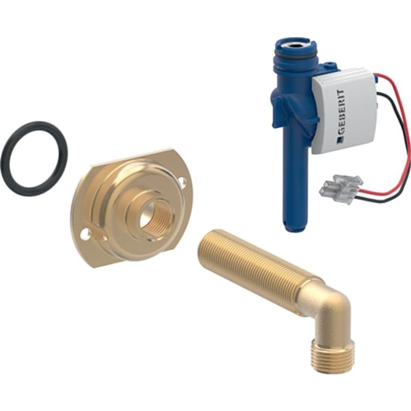 Geberit Renovierungsset für Urinalsteuerung elektron. Abdeckplatte 13 x 13 cm, Zulauf gesteckt Bild 1