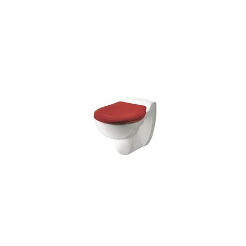 Geberit Bambini WC-Sitz, für Kinder, Farbe rot Bild 1