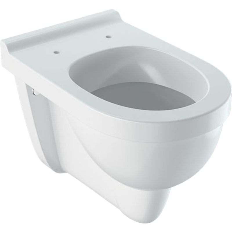 Geberit Plus4 (Renova Comfort) Wand-Tiefspül-WC, +40 mm erhöht, KeraTect, 420 x 350 x 535 x 535 mm, Farbe weiß Bild 1
