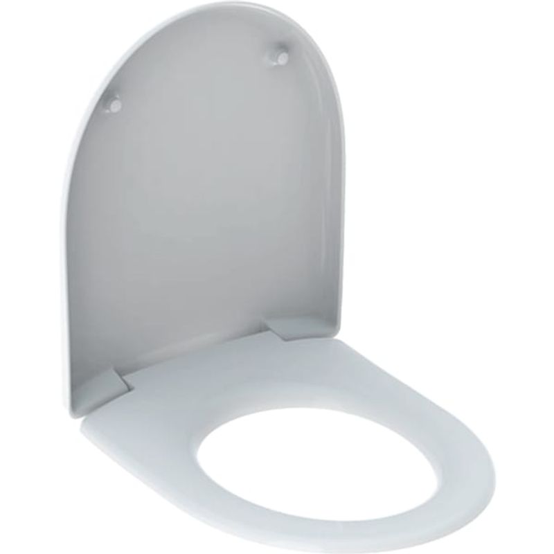 Geberit Renova WC-Sitz, antibakteriell Befestigung von unten, Farbe weiß Bild 1