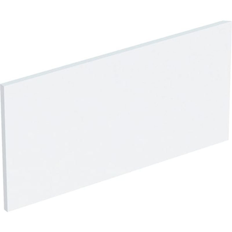 Geberit Dekorblende Seite, höheres Becken, Varicor, matt /, Farbe weiß Bild 1