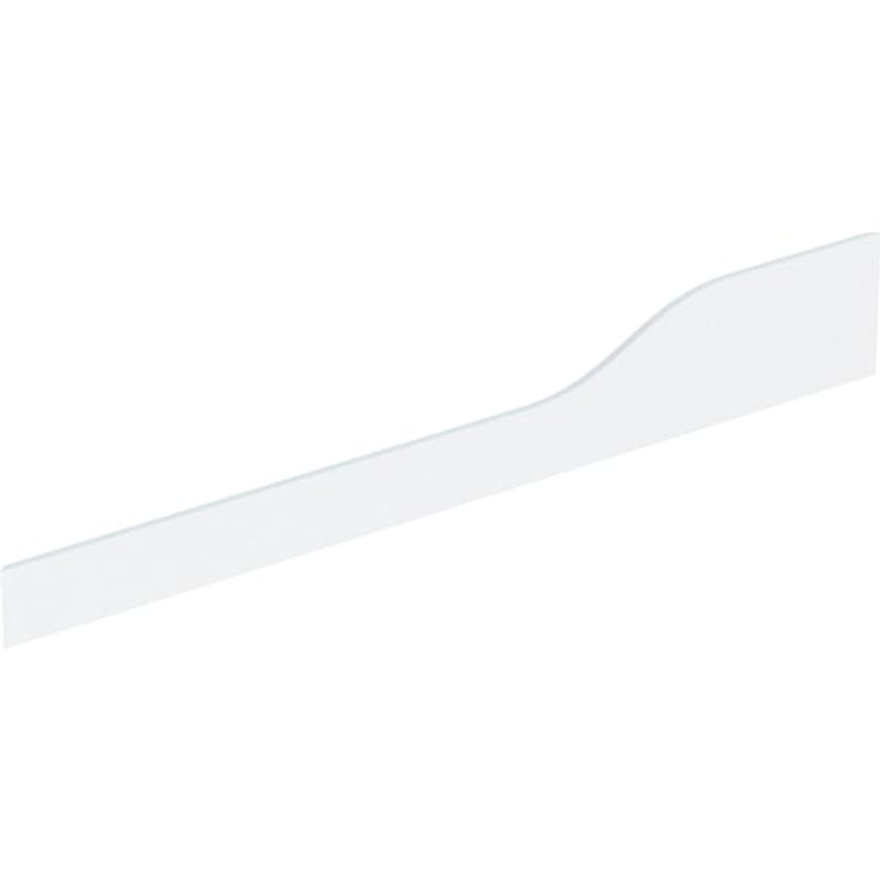 Geberit 4Bambini Front-Dekorblende, links, für 4 Waschtischarmaturen, Varicor, matt /, Farbe weiß Bild 1