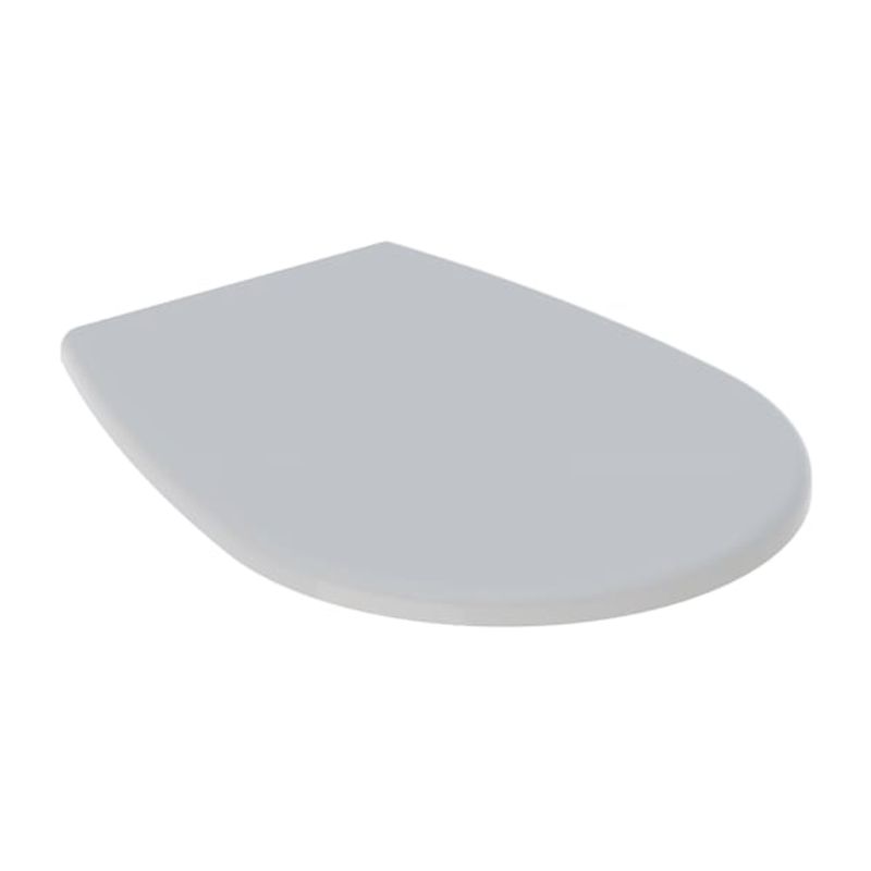 Geberit Renova WC-Sitz, Befestigung von unten universal, manhattan, Farbe grau Bild 1