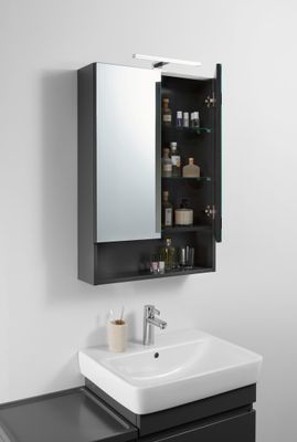 Geberit Leuchte, für Spiegelschrank, Farbe silberfarben Bild 2