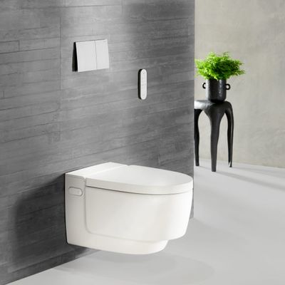 Geberit Sigma70 Betätigungsplatte, für 2-Mengen-Spülung eckig, Etc, 23 x 146 mm, Farbe weiß Bild 4