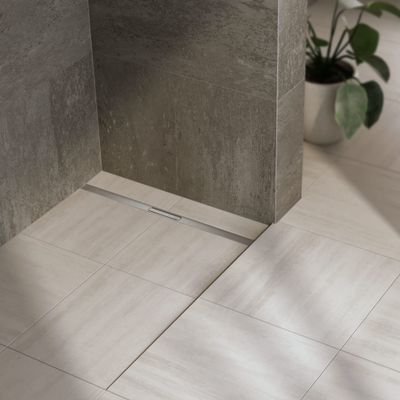 Geberit Duschrinne CleanLine30, 30-90 cm, 8 x 900 x 430 mm, Farbe silberfarben Bild 6