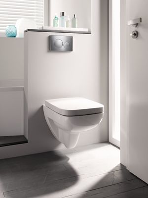 Geberit Sigma20 Betätigungsplatte, für 2-Mengen-Spülung hochgl.-chrom / mattchromom/hochgl.-, 12 x 246 x 164 mm, Farbe chrom Bild 3