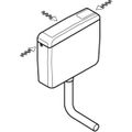 Geberit Spülkasten 127000, 6-9L, weiss, Aufputz, tiefhaengend, mit Spülstop-Taste, 410 x 440 x 130 mm, Farbe weiß Bild 8
