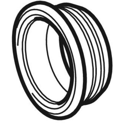 Geberit Gummi-Manschette EPDM 40 x 58 mm (d x d1), DN 40, Farbe schwarz Bild 3
