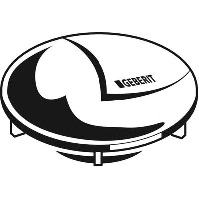 Geberit Farbset Wings verchromt für Duschwannen-Ablaufgarnitur 52 mm, 40 mm, Farbe chrom Bild 3