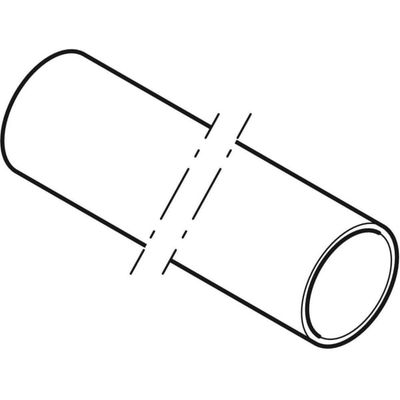 Geberit Abflussrohr PE-HD 125 mm in Stangen je 5 Meter, 5000 mm, Farbe schwarz Bild 4