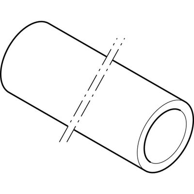 Geberit Rohr DN 70 75 x 3,6 mm in Stangen je 3 Meter, 3000 mm, Farbe schwarz Bild 4