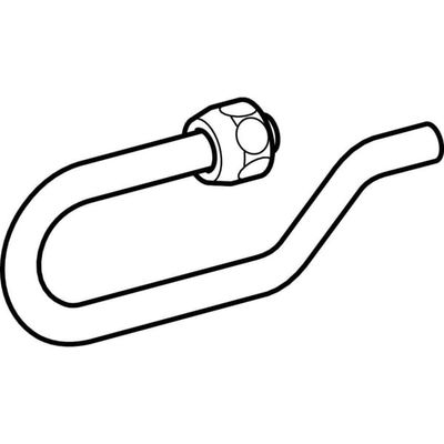 Geberit Wasseranschlussset hinten Mitte 10 mm x 3/8", gebogen Bild 2