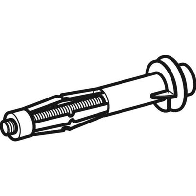 Geberit GIS -Metallhohlraumdübel für Plattenst.18 - 25 mm, mit Gew.-Schraube M6 Bild 3