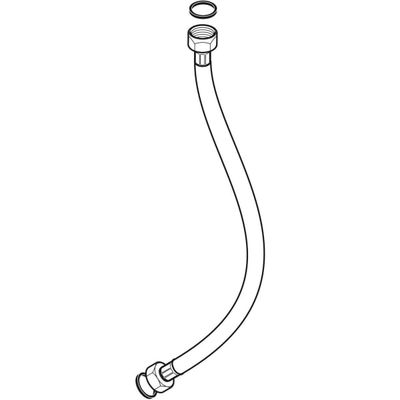Geberit Wasseranschluss-Schlauch 3/4" 800 mm lang Bild 2