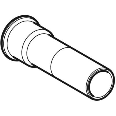 Geberit Mapress Edelstahl Übergang auf Schneidringverschraubung (Gas) d15, 80 mm, Farbe silberfarben Bild 4