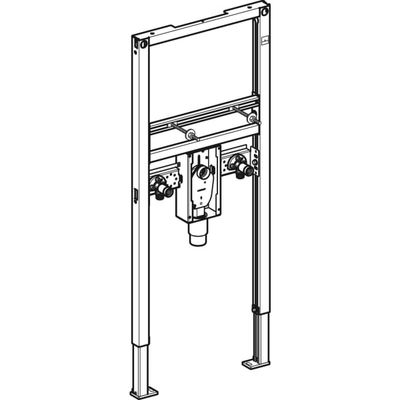 Geberit Waschtisch-Element 112 cm für Standarmatur, mit UP-Geruchverschluss, 1120 x 500 mm Bild 5