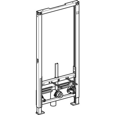 Geberit Wandbidet-Element 112 cm, für Einlocharmatur, 1120 mm Bild 5