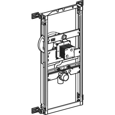 Geberit Kombifix Element, für Urinal 109-127 cm Universal, verdeckte Steuerung, 1090 mm Bild 8