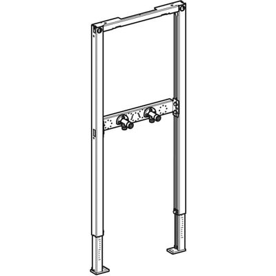 Geberit Element, für Dusch-/Badewanne 98-112 cm, für AP-Armaturen, 980 mm Bild 5