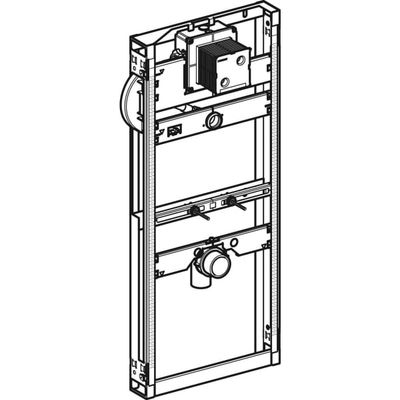 Geberit Urinal-Element 114 cm, universell, für Urinalsteuerung, 1140 mm Bild 7