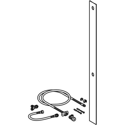 Geberit Umbauset, für Dusch-WC-Aufsaetze zu Monolith Sanitärmodul, für WC 114 cm Bild 3